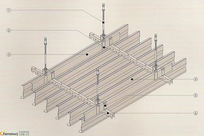 鋁掛片安裝節(jié)點(diǎn)圖 鋁掛片安裝節(jié)點(diǎn)圖