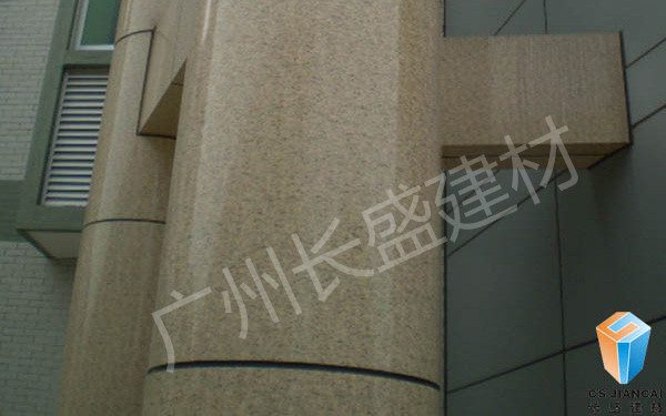 包柱鋁蜂窩板實例圖2 包柱鋁蜂窩板實例圖2