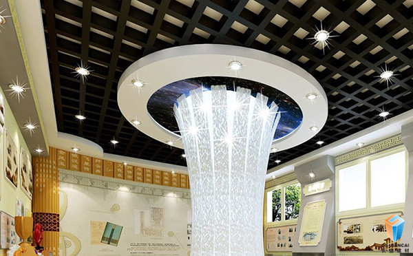 鋁格柵安裝效果圖 鋁格柵安裝效果圖