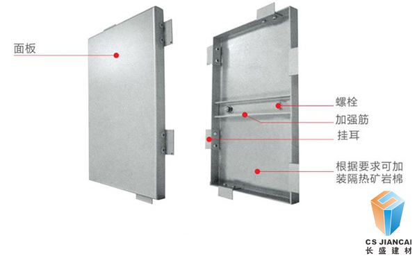 長方?jīng)_孔氟碳鋁單板結(jié)構(gòu)圖2001 長方?jīng)_孔氟碳鋁單板結(jié)構(gòu)圖2001
