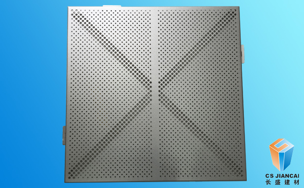 沖孔氟碳鋁單板實拍4009 沖孔氟碳鋁單板實拍4009