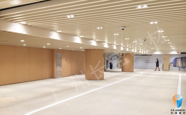 地下車庫亞光白鋁方通 地下車庫亞光白鋁方通